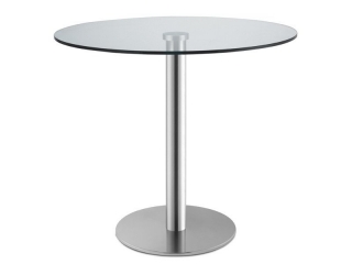 GLASS СТОЛ ОБЕДЕННЫЙ КРУГЛЫЙ СТЕКЛО D70